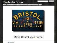 Tablet Screenshot of condosinbristol.com